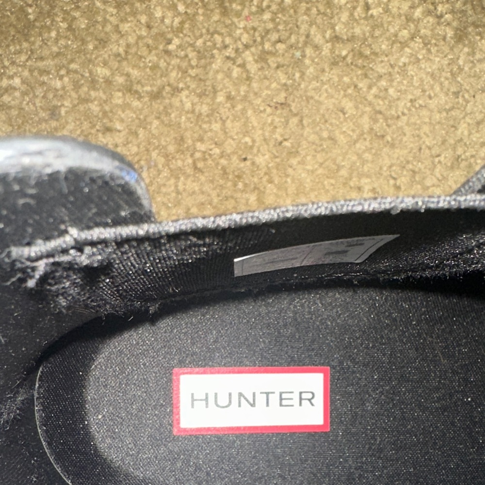 Hunter Original Play Waterproof Black Ankle Rain Boots - Picture 12 of 12